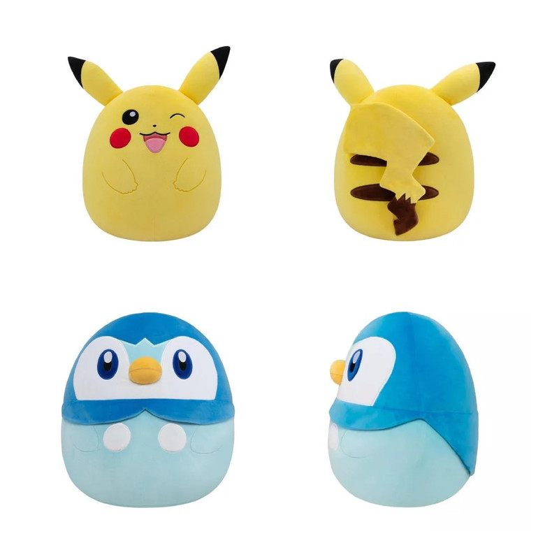 Pokemon Squishmallow Plush Toy - 14inch - لعبة